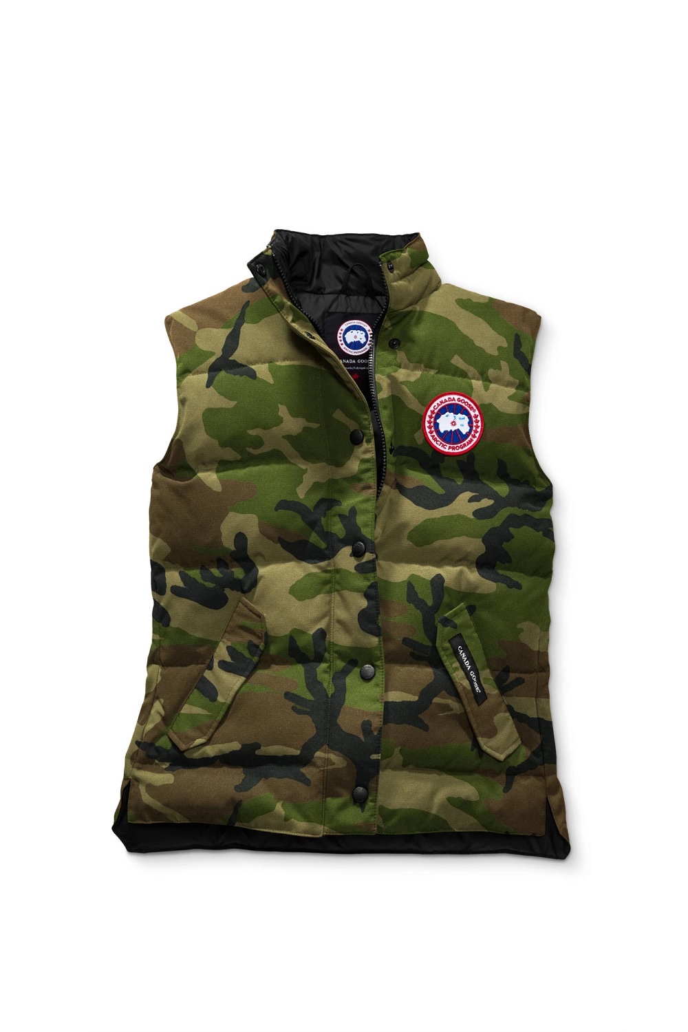CANADA GOOSE LADIES FREESTYLE VEST CAMO m.a.s.