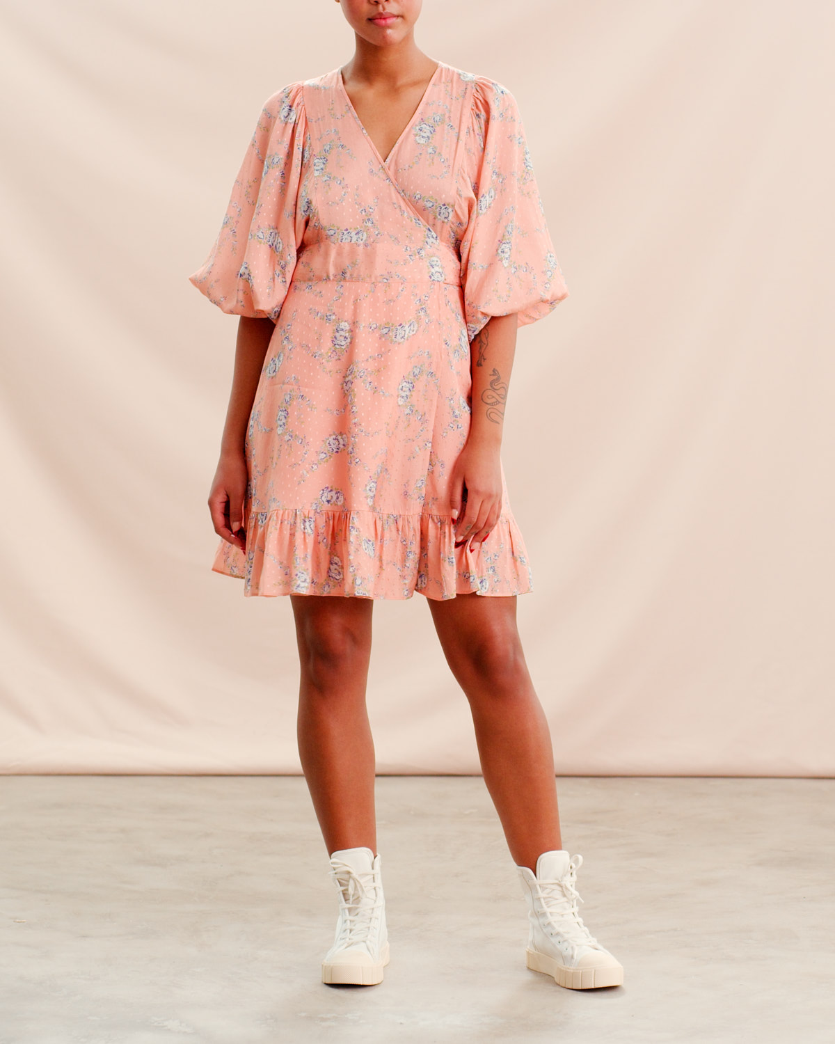 bytimo delicate wrap dress