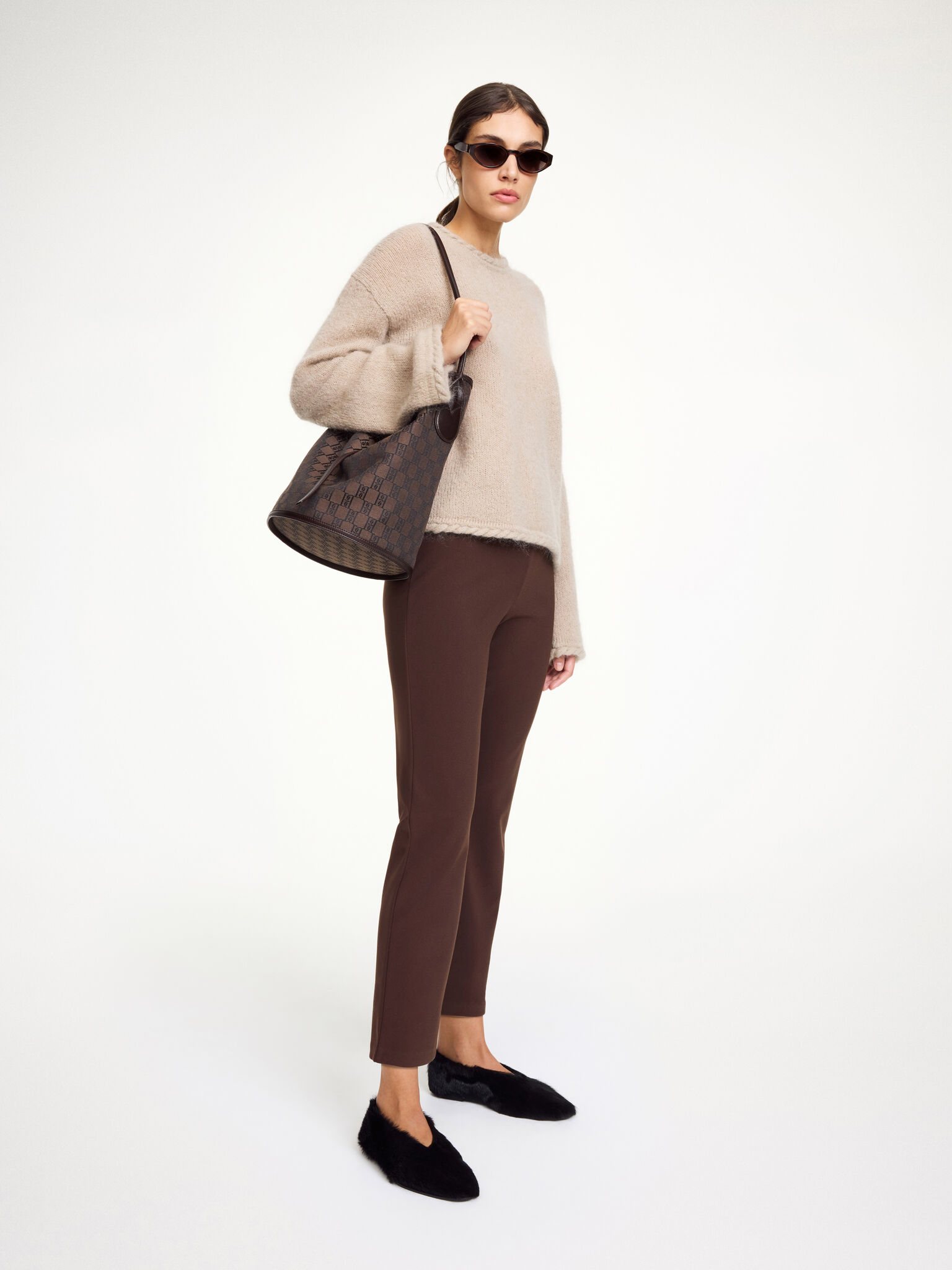 VILEA CROPPED TROUSERS